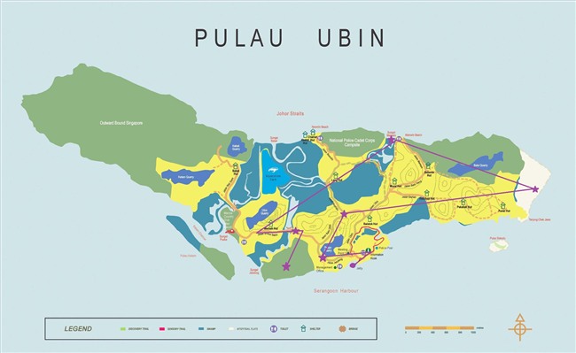 Pulau Ubin, du lịch Singapore, Singapore, du lịch biển đảo, du lịch Đông Nam Á