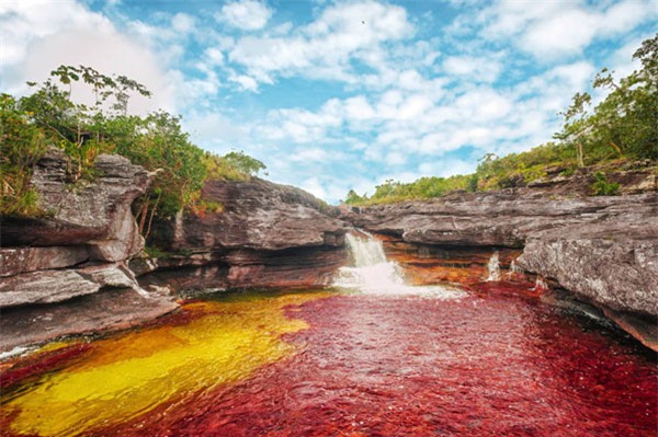 song ngu sac, cau vong nuoc, doc nhat vo nhi, song dep nhat, Colombia, sông ngũ sắc, cầu vồng nước, độc nhất vô nhị, sông đẹp nhất