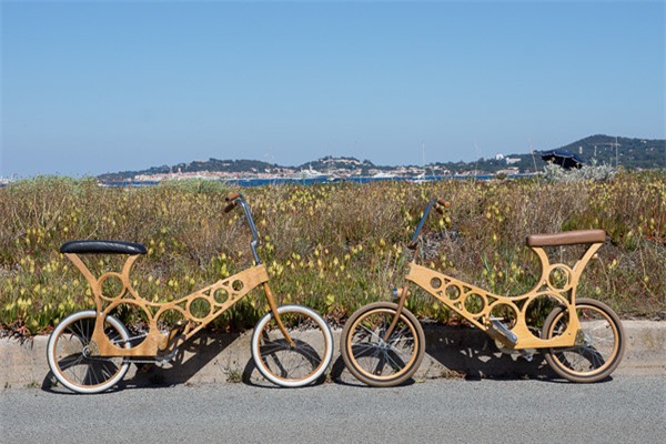 Tự làm xe đạp gỗ độc đáo với chi phí dưới 3 triệu đồng - ảnh 1