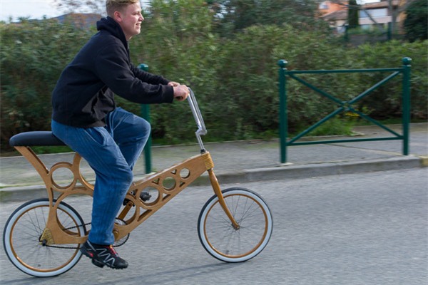 Tự làm xe đạp gỗ độc đáo với chi phí dưới 3 triệu đồng - ảnh 5