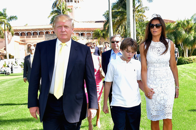 Gia đình tổng thống Mỹ Trump trong một kỳ nghỉ ở Mar-a-Lago