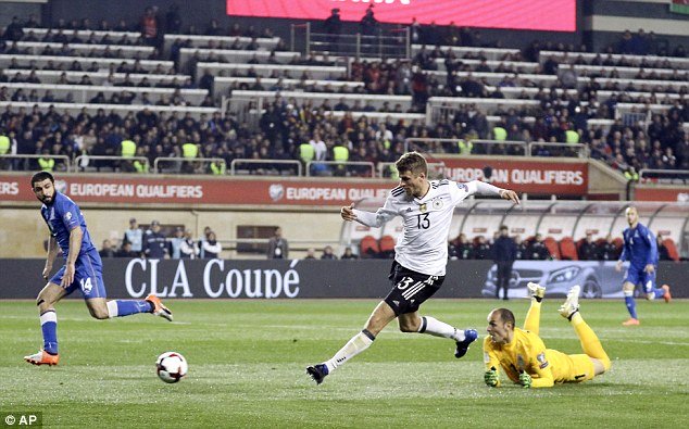 Azerbaijan vs Đức, vòng loại World Cup 2018, lịch thi đấu bóng đá
