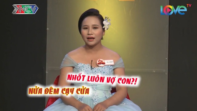 Gương mặt phu thê, MC Quyền Linh, gameshow, hôn nhân, nói xấu chồng