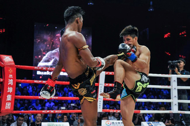 Kunlun Fight: 'Thanh Muay Thai' Buakaw ha dep vo si Trung Quoc lan 2 hinh anh 2