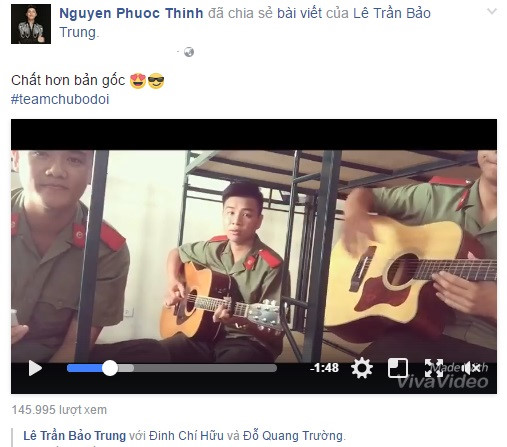 Nam sinh canh sat duoc Noo Phuoc Thinh khen hat 'chat hon ban goc' hinh anh 1