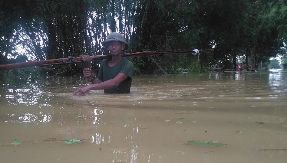 vỡ đê, lũ lụt, lũ lụt ở Hà Nội, mưa lũ, ngập lụt ở Hà Nội