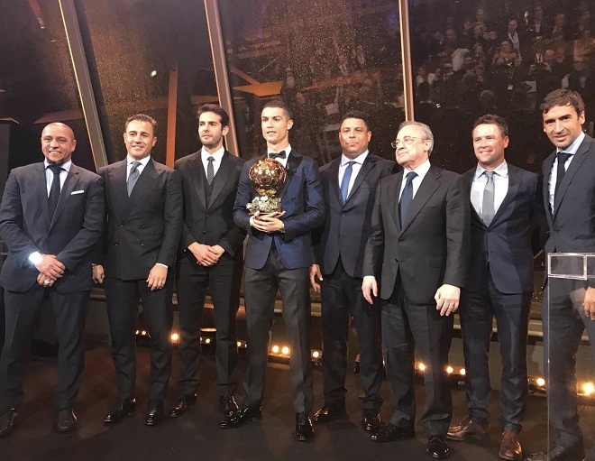 Quả bóng vàng 2017,Cristiano Ronaldo,Lionel Messi,Neymar,Cầu thủ xuất sắc nhất thế giới