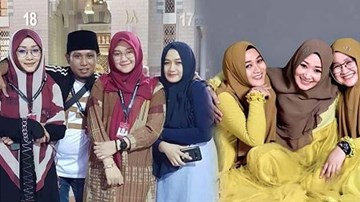 Nghị sĩ Indonesia khoe 3 người vợ đẹp như hoa hậu