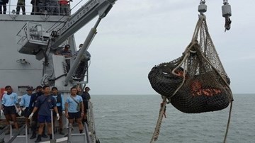 Vụ QZ8501: Tìm thấy 2 vật thể kim loại dưới đáy biển