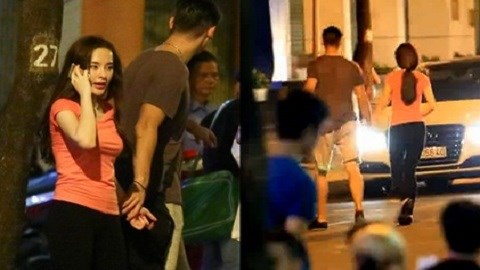 Angela Phương Trinh thân mật nắm tay bạn nhảy sau giờ tập