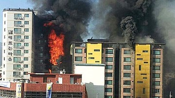 Hàn Quốc: Cháy chung cư, hơn 100 người thương vong