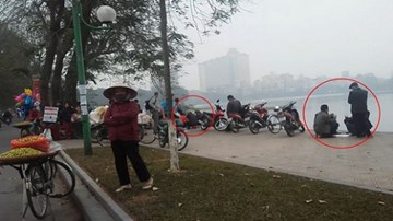 Sới bạc la liệt trên con đường thơ mộng nhất Thủ đô