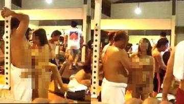 Thái Lan: Cảnh sát đột nhập phòng tập thể hình khỏa thân, kích dục