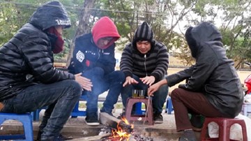 Nhiều nơi ở miền Bắc lạnh gần 0 độ C
