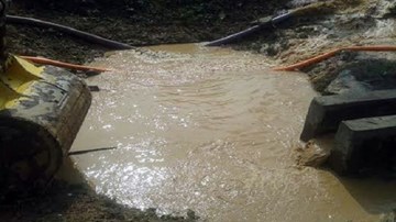 Lần thứ 10 vỡ đường ống nước sông Đà