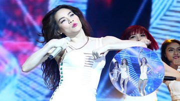 Hồ Ngọc Hà, Bee.T siêu gợi cảm trên sân khấu