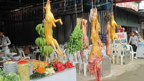 Không bán thịt thú rừng trong dịp lễ chùa Hương