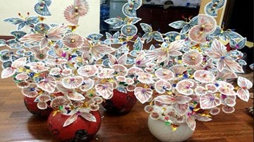 Cây tài lộc bằng tiền thật: Thú chơi phạm pháp?