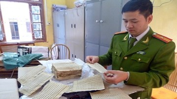 Nghệ nhân làng pháo chế tạo trái phép hạt nổ súng kíp