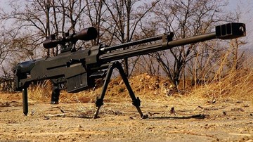 Phiến quân Syria nã đạn bằng súng bắn tỉa M99