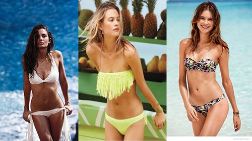 ''Bỏng mắt'' với BST bikini 2015 của Victoria's Secret