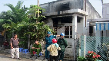 Cụ ông 96 tuổi chết cháy trong căn nhà khoá trái cửa