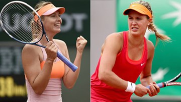 Sharapova – Bouchard: Màn đại chiến giữa hai mỹ nhân