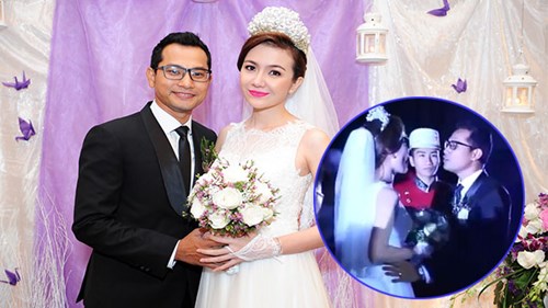 Chú rể Huỳnh Đông và cô dâu Ái Châu song ca Thao thức vì em