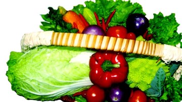 Giỏ quà rau quả sạch lên ngôi dịp Tết