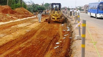 Bình Định đề nghị bộ GTVT thay thế nhà thầu thi công QL1