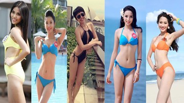 Ngắm 5 mỹ nhân trẻ Vbiz có hình thể hoàn hảo nhất
