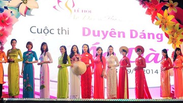 Thướt tha Lễ hội Áo dài thành phố Hồ Chí Minh