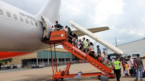 Hải Phòng: Thời tiết xấu, hàng loạt chuyến bay phải chuyển hướng