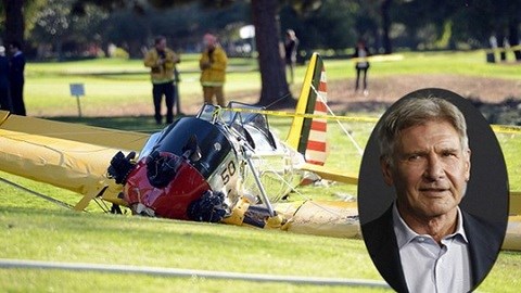 Nam diễn viên Harrison Ford bị tai nạn máy bay
