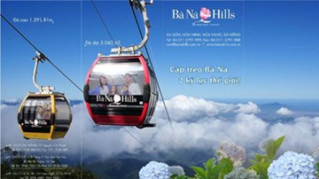 Cáp treo Bà Nà lọt top 10 cáp treo ấn tượng nhất thế giới