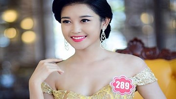 Huyền My từng bật khóc  trong cuộc thi Hoa Hậu Việt Nam