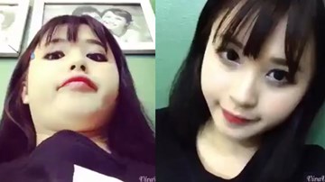 Cô gái trở nên xinh đẹp trong vòng 13 giây gây sốt