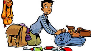 Mách phái mạnh cách xếp hành lý 