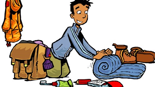 Mách phái mạnh cách xếp hành lý 