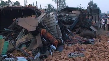 Vụ TNGT ở Đắk Lắk khiến 6 người chết do xe tải mất phanh