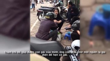 Sự thật clip cô gái chối bỏ ông bố nghèo vì ''xấu hổ với bạn bè''