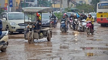 Con đường đau khổ giữa thủ đô