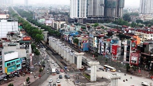 Tiến độ các nhà ga đường sắt Cát Linh - Hà Đông tiếp tục chậm