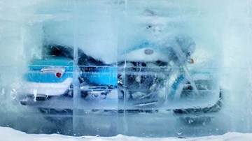 Xe phân khối lớn đóng băng 4 năm vẫn chạy tốt