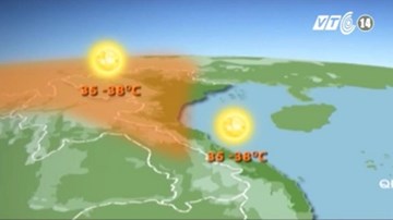 Nắng nóng còn gia tăng ở Miền Bắc và Bắc Trung bộ