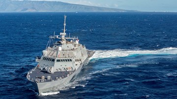 Xem chiến hạm USS Fort Worth phô diễn khả năng hoạt động