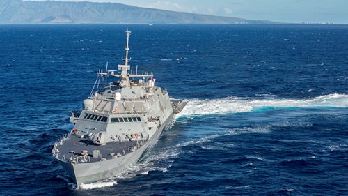 Xem chiến hạm USS Fort Worth phô diễn khả năng hoạt động