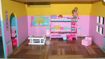 Tự tay làm nhà búp bê tặng bé yêu ngày 1/6