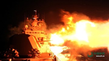 Trung Quốc tập trận cả ngày lẫn đêm trên Biển Đông