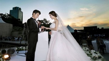 Đám cưới đẹp như mơ của tài tử 